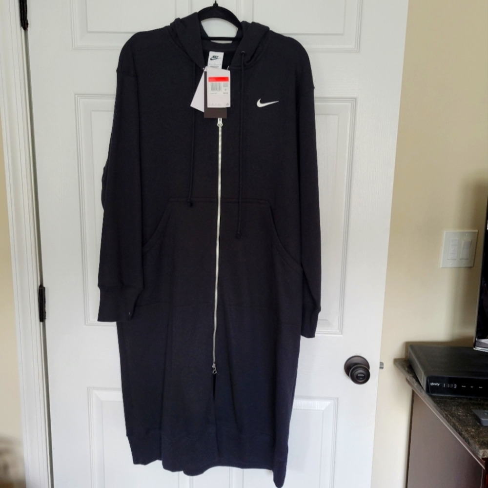 Nike Sportswear Phoenix FleeceWomen's Oversized Long Full-Zip Hoodie  Large